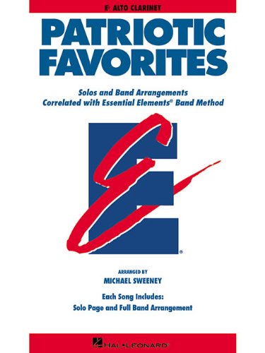 Patriotic Favorites: Eb Alto Clarinet,Used