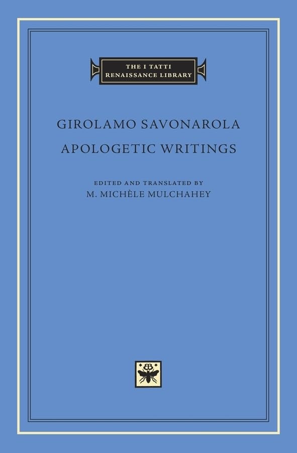 Apologetic Writings (The I Tatti Renaissance Library),Used