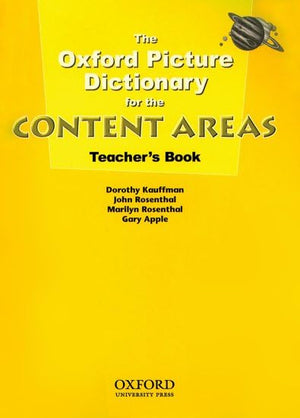 The Oxford Picture Dictionary for the Content Areas Teacher's Book,Used