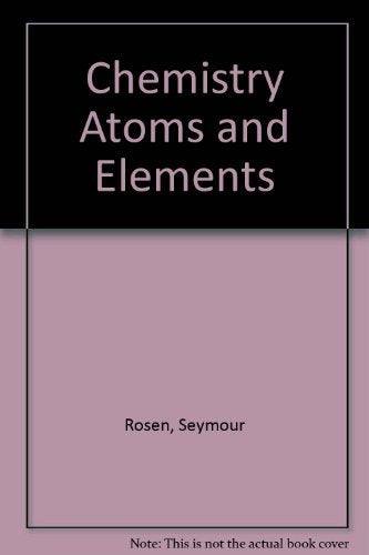 Chemistry Atoms and Elements,Used