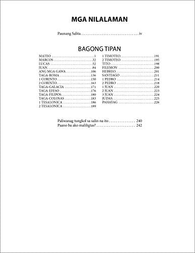 Tagalog New Testament, Paperback (Tagalog Edition),Used