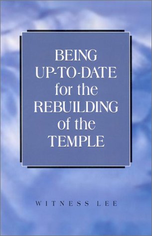 Being UpToDate for the Rebuilding of the Temple,Used