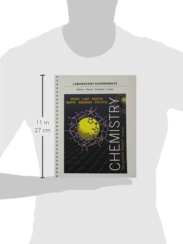 Laboratory Experiments For Chemistry: The Central Science (13Th Edition),New
