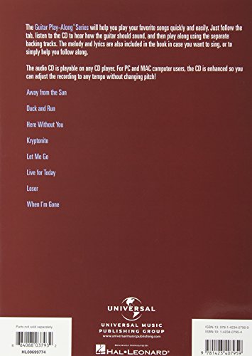 3 Doors Down: Guitar PlayAlong Volume 60,Used