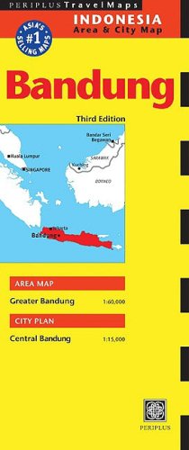 Bandung Travel Map Third Edition (Indonesia Regional Maps),Used