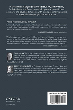 International Copyright: Principles, Law, and Practice,Used