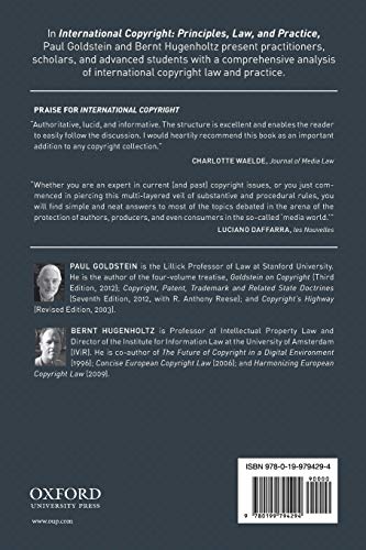 International Copyright: Principles, Law, and Practice,Used