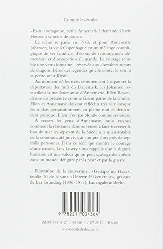 Compte Les Etoiles/ Number the Stars (French Edition),Used