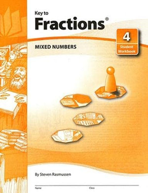 Key to Fractions, Book 4: Mixed Numbers (KEY TO...WORKBOOKS),Used