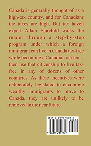 Live Tax Free in Canada,Used