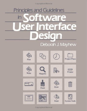 Principles and Guidelines in Software User Interface Design,Used