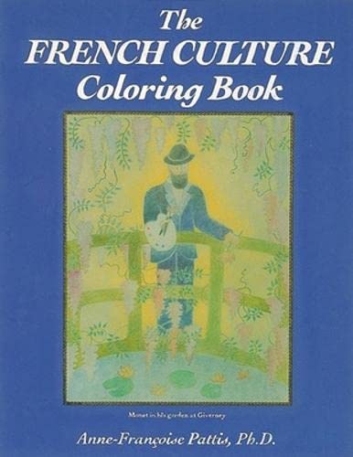 The French Culture Coloring Book,New