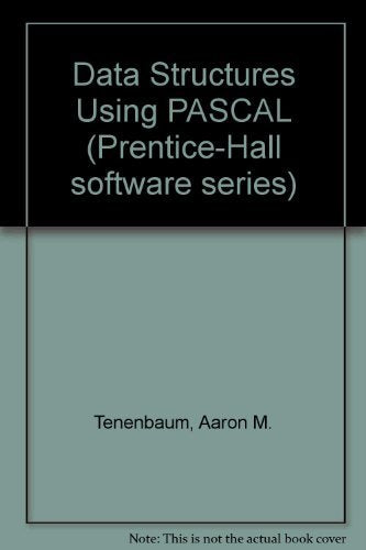 Data Structures Using Pascal,Used