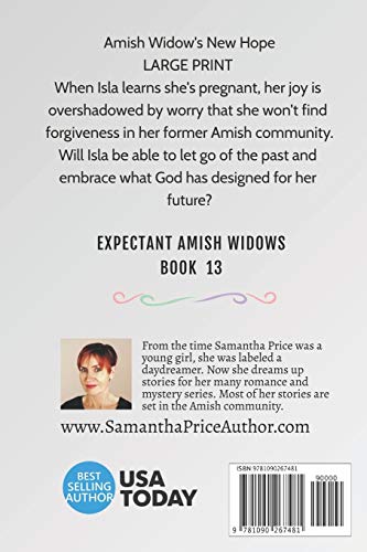 Amish Widow's New Hope LARGE PRINT,Used