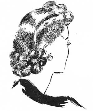 How to Create 1940s Hairstyles  Instructions and Illustrations for 17 Swing Era Styles,Used