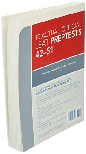 10 Actual, Official Lsat Preptests 4251: (Preptests 4251)