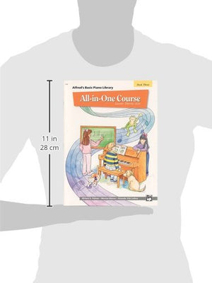 AllinOne Course for Children: Lesson, Theory, Solo, Book 3 (Alfred's Basic Piano Library),New