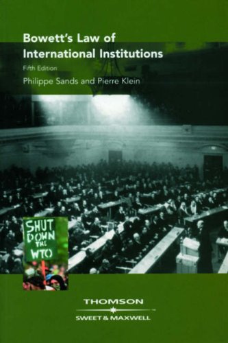 Bowetts Law of International Institutions,Used