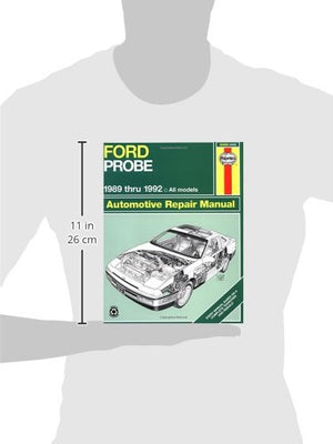 Ford Probe 1989 thru 1992 All Models (Haynes Automotive Repair Manual) (Haynes Repair Manuals),Used