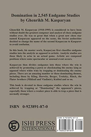Domination in 2,545 Endgame Studies,New