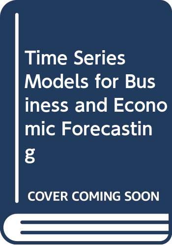 Time Series Models for Business and Economic Forecasting,Used