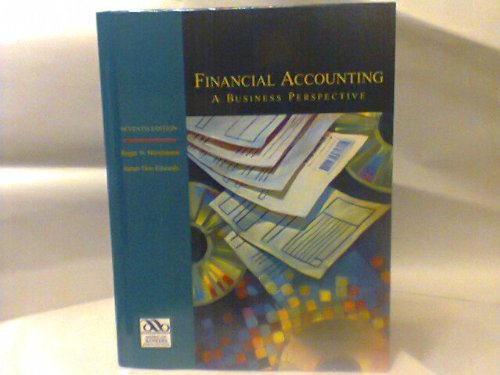 Financial Accounting: A Business Perspective,Used