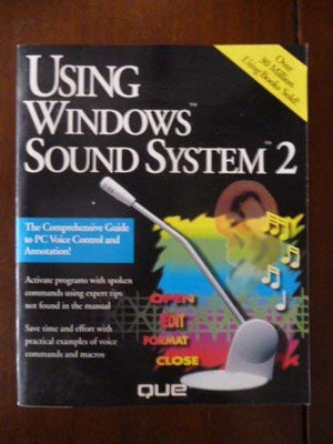 Using Windows Sound System 2,New