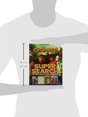 The Croods Super Search: Picture Puzzles, Mazes, and More,Used