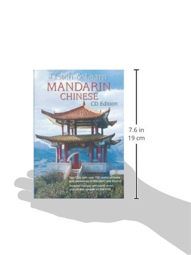 Listen & Learn Mandarin Chinese: CD EDITION (Dover Language Guides Listen and Learn) (English and Mandarin Chinese Edition),Used