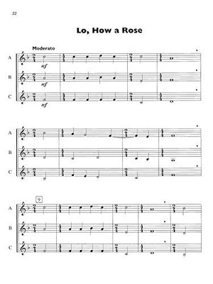 Yamaha Christmas Ensembles: B Flat Trumpet, Baritone T.C. (Yamaha Band Method),Used