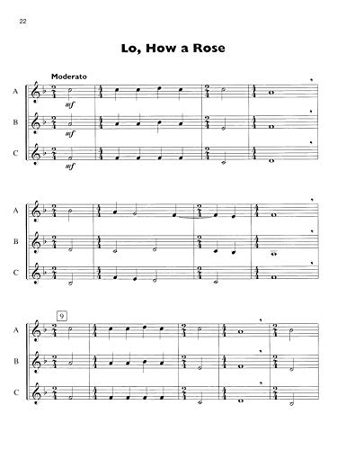 Yamaha Christmas Ensembles: B Flat Trumpet, Baritone T.C. (Yamaha Band Method),Used