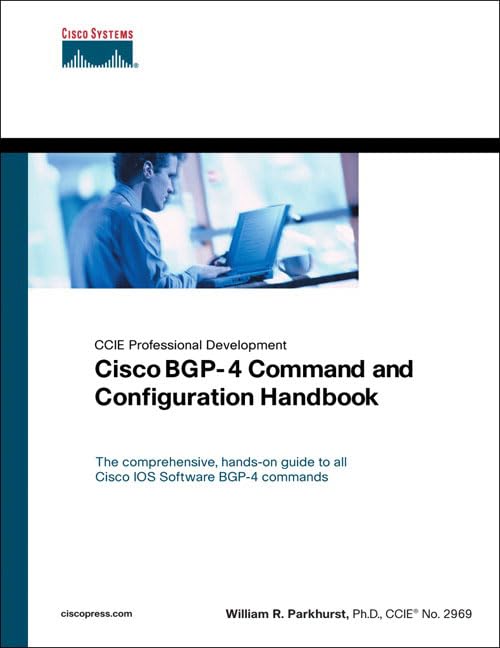 Cisco Bgp4 Command and Configuration Handbook,Used