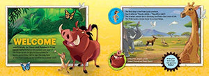 Disney The Lion King Timon and Pumbaa's Pride Lands Safari (Deluxe Book Plus),Used
