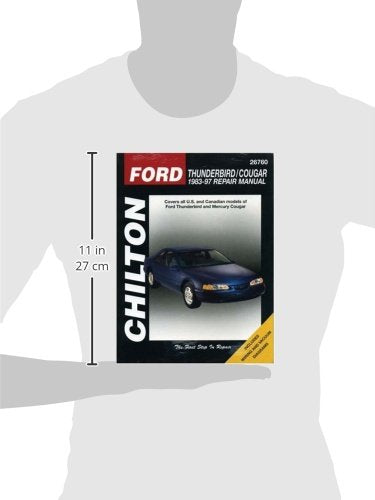 Ford Thunderbird And Cougar, 198397 (Chilton Total Car Care Series Manuals),Used