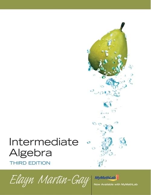 Intermediate Algebra Value Package (includes MyMathLab/MyStatLab Student Access Kit) (3rd Edition),Used