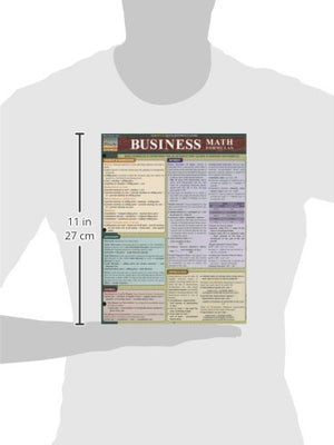 Business Math Formulas (Quick Study Business),Used