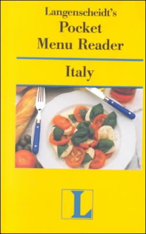 Pocket Menu Reader Italy (Langenscheidt Pocket Menu Reader) (English and Italian Edition),Used