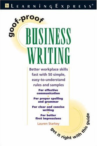 GoofProof Business Writing,New