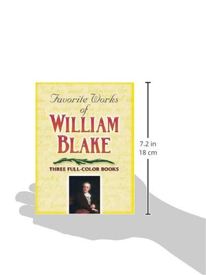 Favorite Works Of William Blake: Three Fullcolor Books,Used