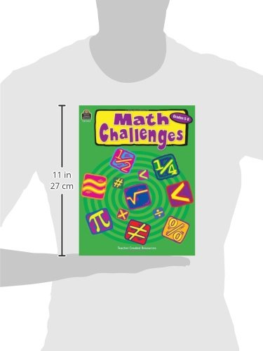 Teacher Created Resources Math Challenges for Grades 5-8 - Engaging Activities to Enhance Critical Thinking and Problem Solving Skills