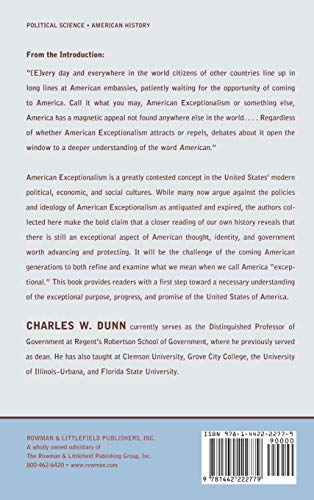 American Exceptionalism: The Origins, History, and Future of the Nation's Greatest Strength,Used