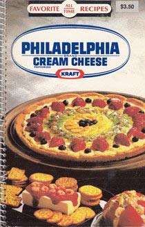 Kraft Philadelphia Brand Cream Cheese Favorite All Time Recipes,Used