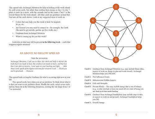 The Archangel Metatron Selfmastery Oracle-used