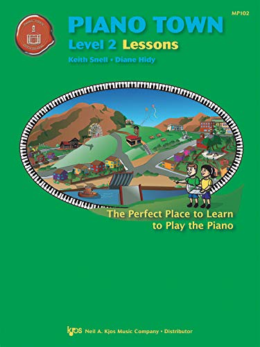 MP102  Piano Town  Lessons Level 2,Used