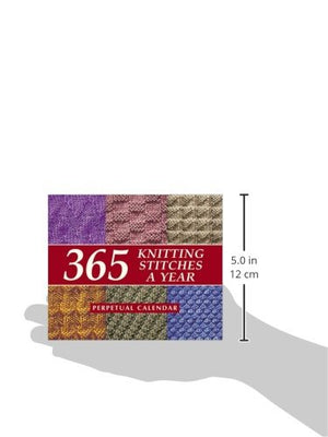 365 Knitting Stitches a Year: Perpetual Calendar-New