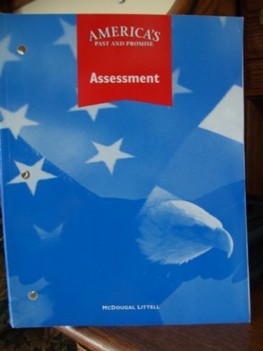 America's Past and Promise Assessment.,Used