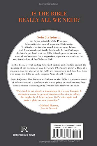 Sola Scriptura: The Protestant Position on the Bible,Used