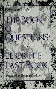 The Book Of Questions: The Book Of Questions Volume 1,Used