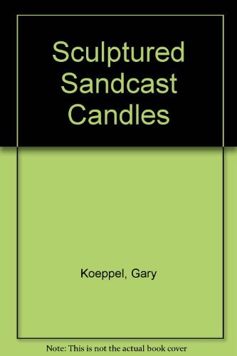 Sculptured sandcast candles,Used