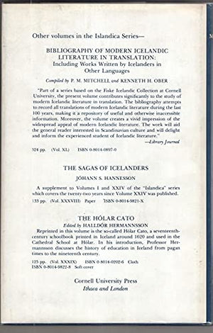 Halldor Hermannsson,Used